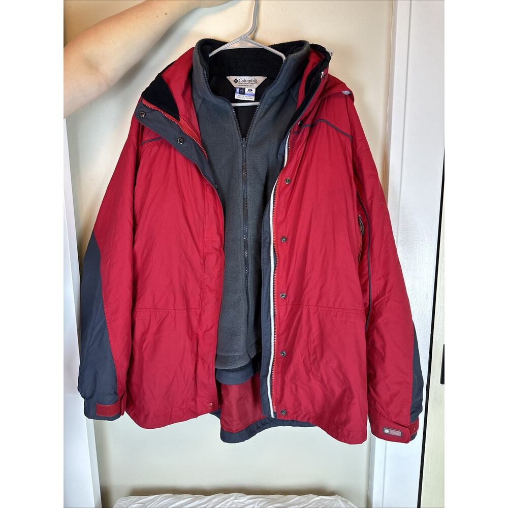 Columbia Sportswear Company Interchange Double Lined Women’s Xl Two In One